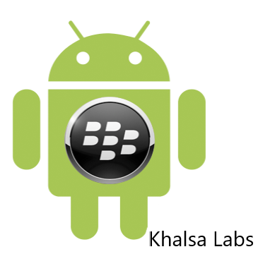 Blackberry and android - Khalsa Labs