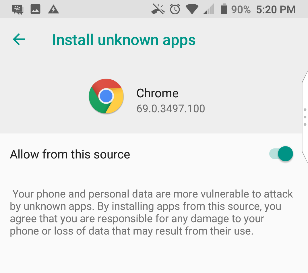 How to install third party apps in android