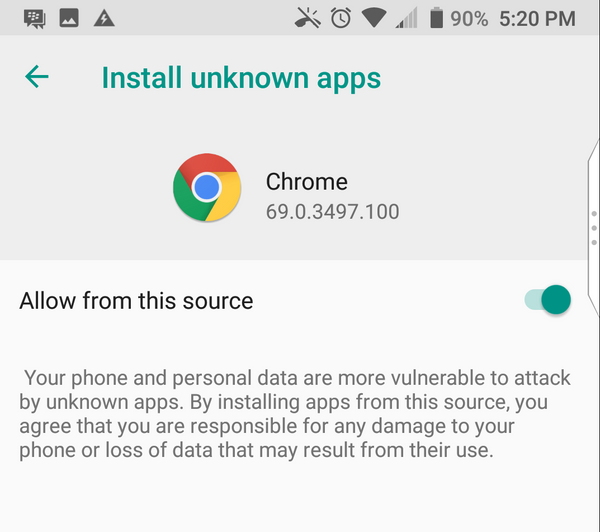 How to install third party apps in android
